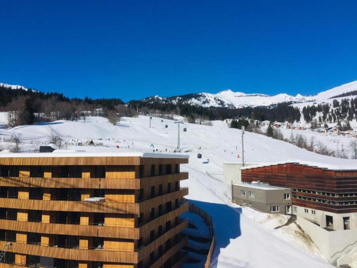 Stilvolle Ferienwohnung Direkt An Der Skipiste Flims Buitenkant foto