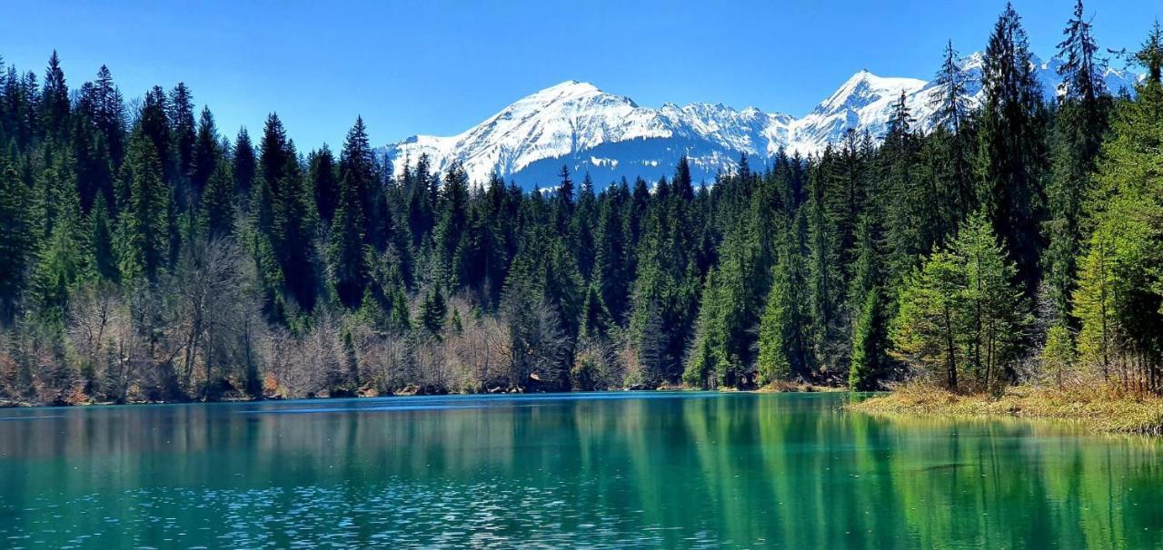 Stilvolle Ferienwohnung Direkt An Der Skipiste Flims Buitenkant foto