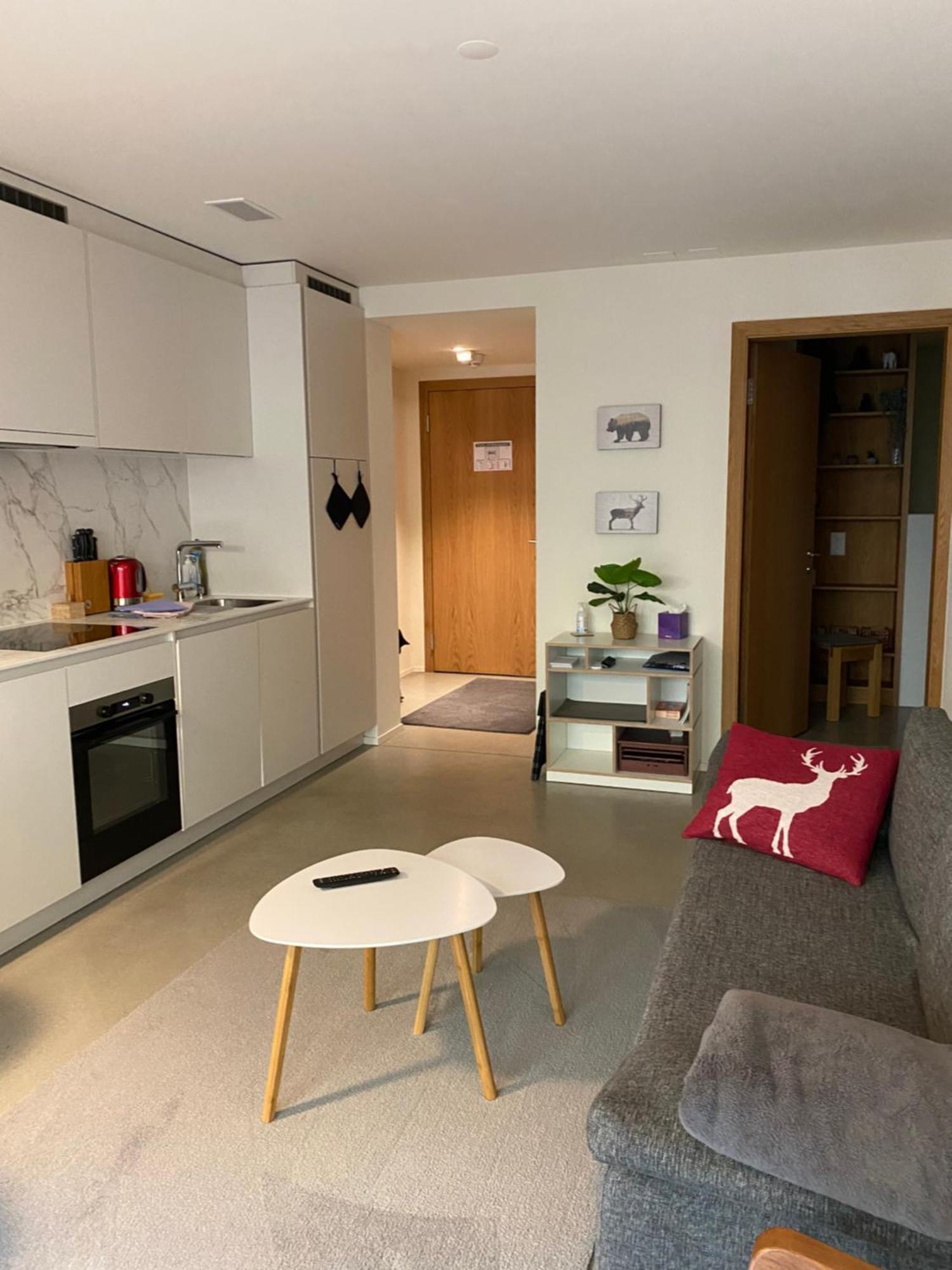 Stilvolle Ferienwohnung Direkt An Der Skipiste Flims Buitenkant foto